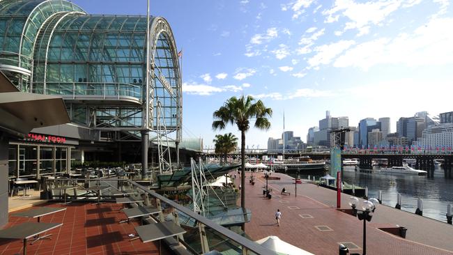 Dated: The Harbourside Shopping Centre is in desperate need of a facelift.