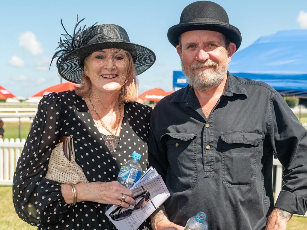 Liz and Mick Hanley at NQ Classic Derby Day Mackay Turf Club Saturday 30 September 2023 Picture: Michaela Harlow
