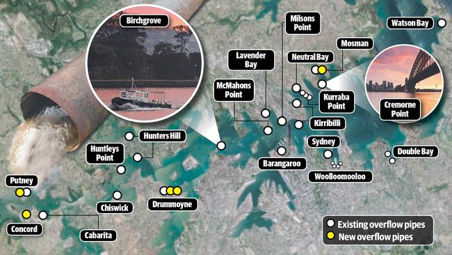 A map of the affected areas.