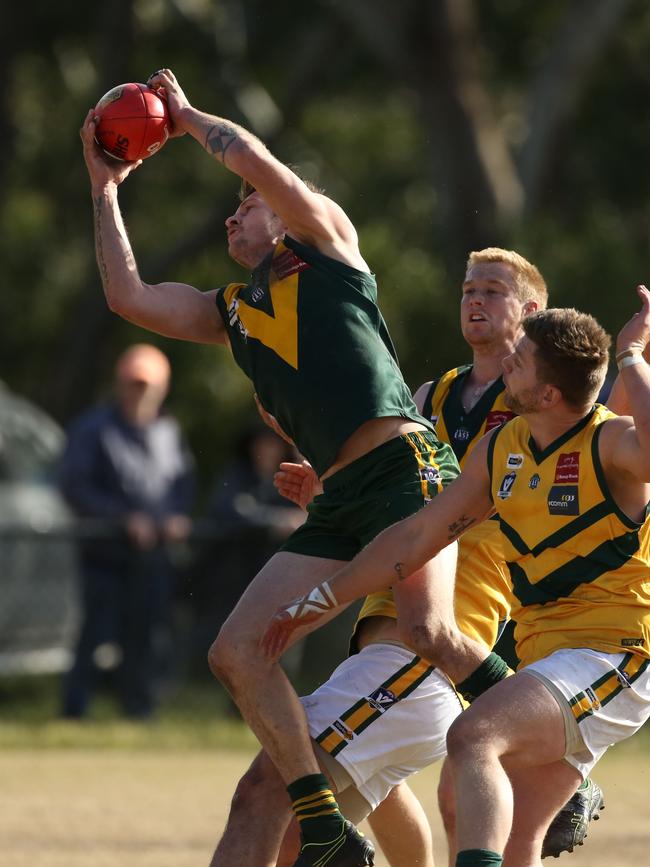 David Johnson flies for Yarra Junction.