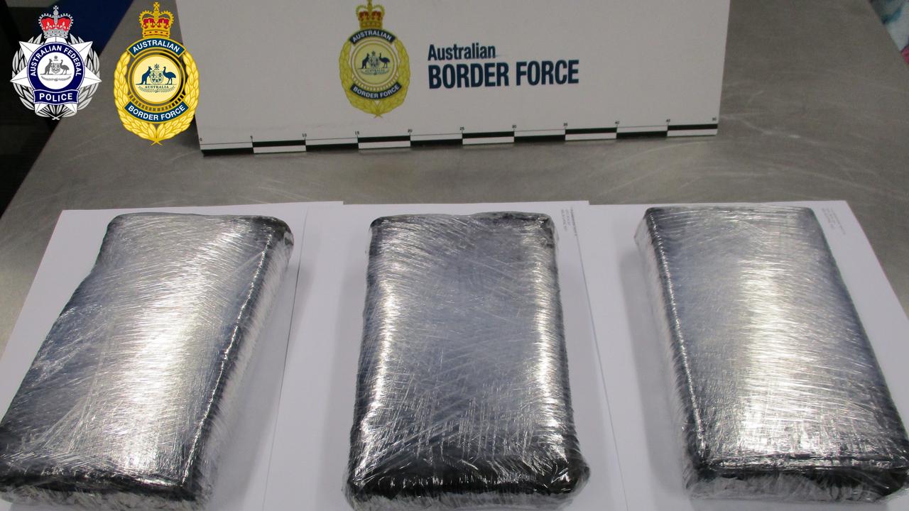 Around 30kg of cocaine was allegedly found inside. Picture: Australian Federal Police