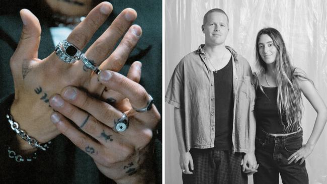 Lox and Chain is making its mark on men's jewellery. Founders Zak and Frei (right) share how they've turned their microbusiness into a multi-million dollar empire. Picture: Supplied/Lox and Chain