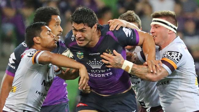 Jordan McLean was massive for the Storm.