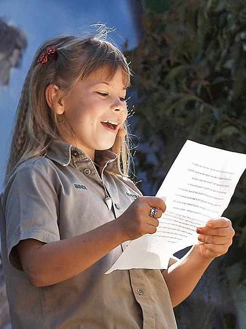 Touching moment! She bravely spoke about her father after his death. Picture: Getty