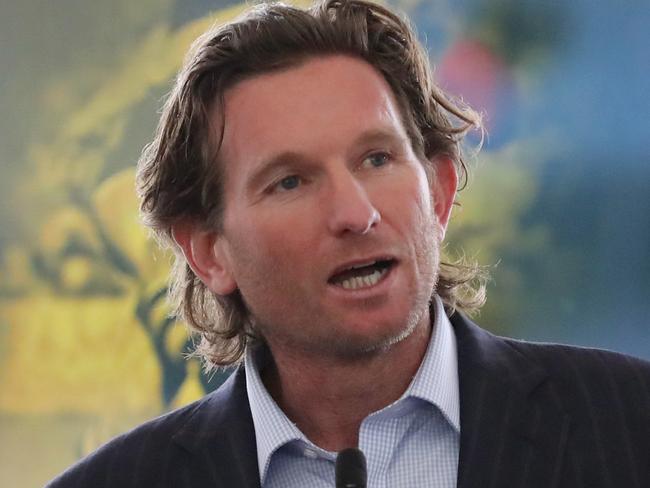 James Hird wants to normalise depression and encourage discussion. Picture: Alex Coppel