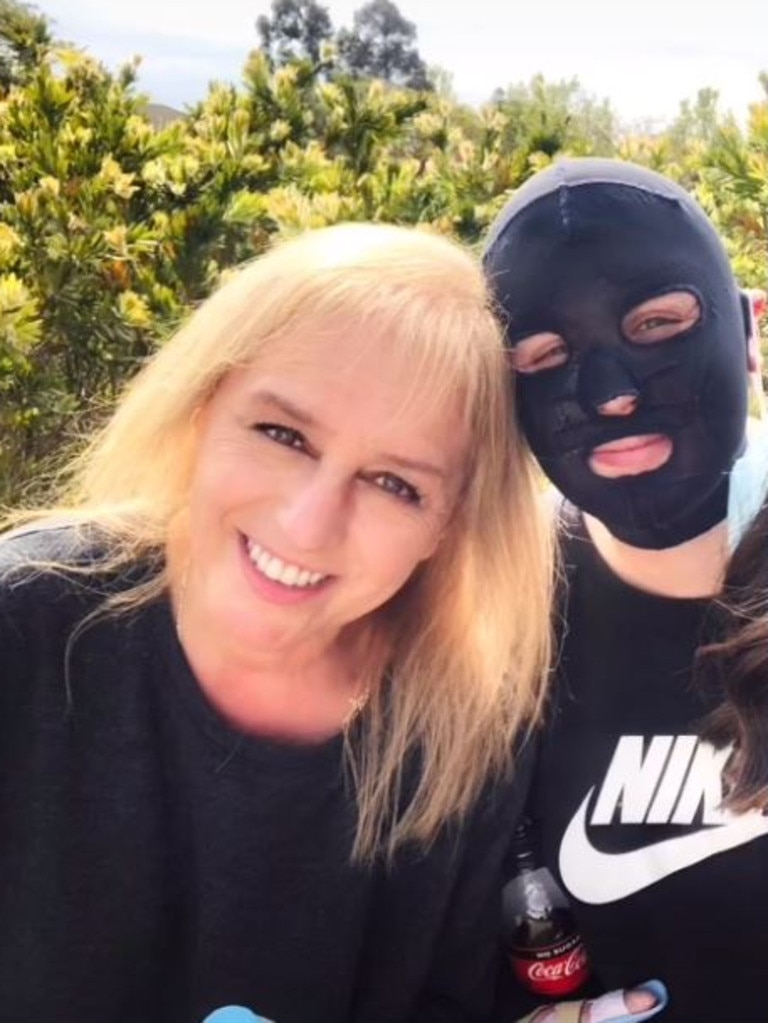 Ms Browitt paid tribute to her mum in a recent video, thanking her for being by her side during her recovery. Picture: Stephanie Browitt/TikTok