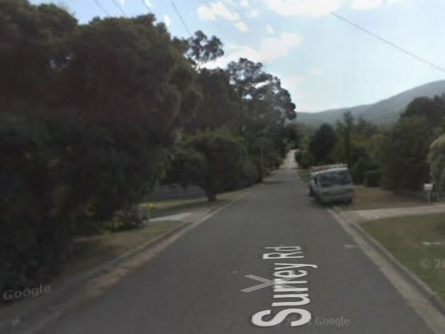 A cyclist has been killed after being hit by a car at Warburton this morning.