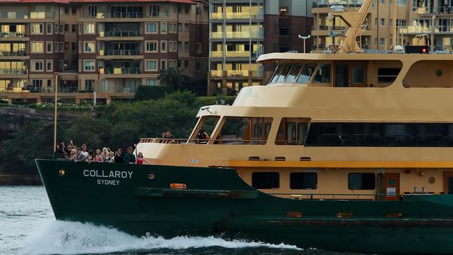 The Manly Ferry. Picture: Justin Lloyd