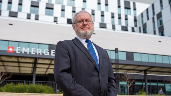 Greg Donnelly MLC at Northern Beaches Hospital in Frenchs Forest, is heading an inquiry into the operation of the new hospital. Picture: Jordan Shields.