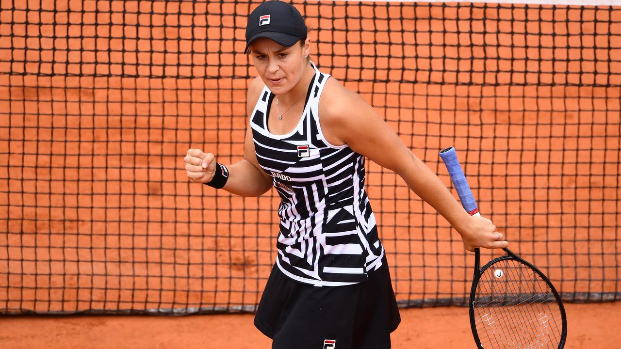 Ashleigh Barty is into the French Open final.