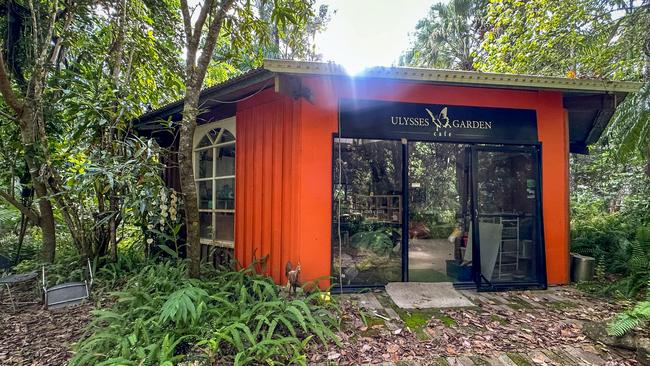 The Ulysses Garden Cafe along Gorge Rd in Finch Hatton is seemingly abandoned. Picture: Contributed