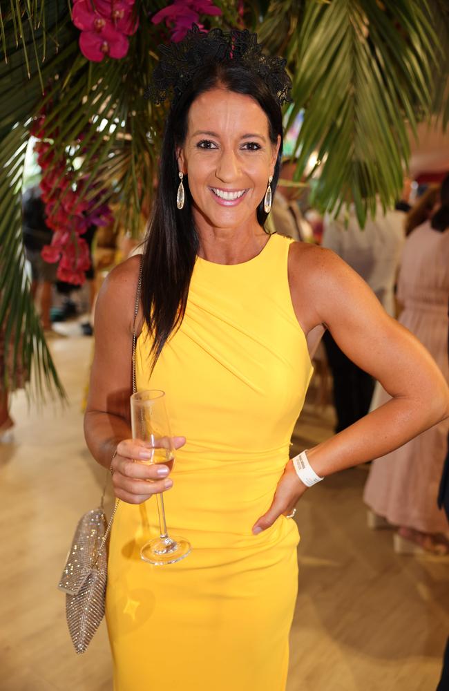 Vanessa Larkins at the Magic Millions Race Day 2025 at Gold Coast Turf Club for Gold Coast at Large. Picture, Portia Large.