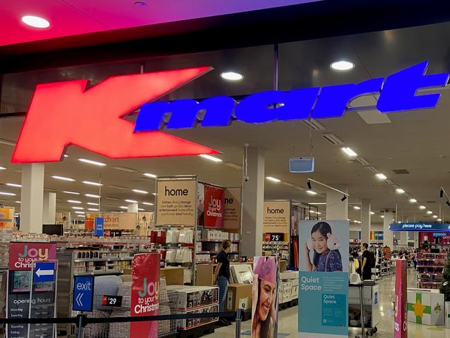 Kmart is introducing “low sensory” shopping at select stores for shoppers who find the usual hustle and bustle stressful, including people on the autism spectrum. The “Quiet Space” program every Wednesday from 3.30pm to 5.30pm will involve changes to the in-store environment, including dimmed lighting, quieter music, register and scanner volumes, and limited trolley collections. Picture: Kmart via NCA NewsWire