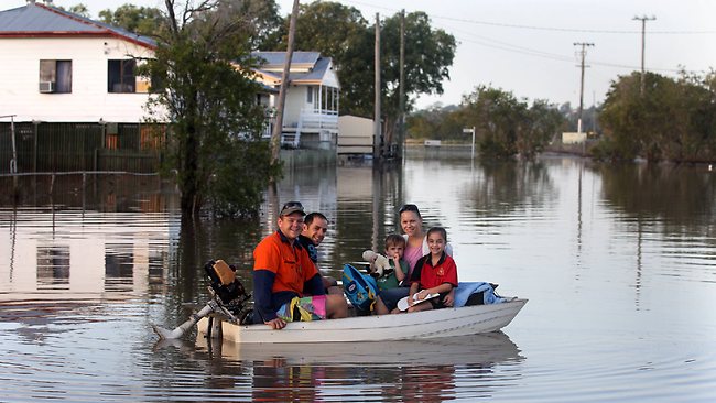 Rockhampton s Bailey children enjoying a novel trip to school by