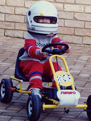 Professional racing car driver Daniel Ricciardo . Pictures of Daniel when young and winning go-karting events sent in by his mum . Red Bull Racing . Formula 1 . ### Warning : Embargoed Must See Picture Editor before release ###