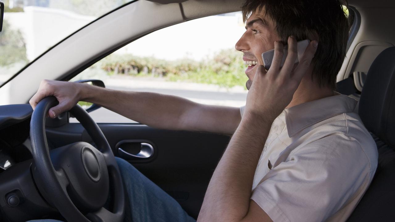 Lots of Australian driver think its OK to use a phone while driving.