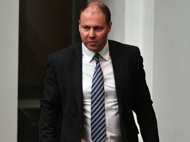 Minister for Energy Josh Frydenberg has fired up at Fraser Anning. Picture: AAP