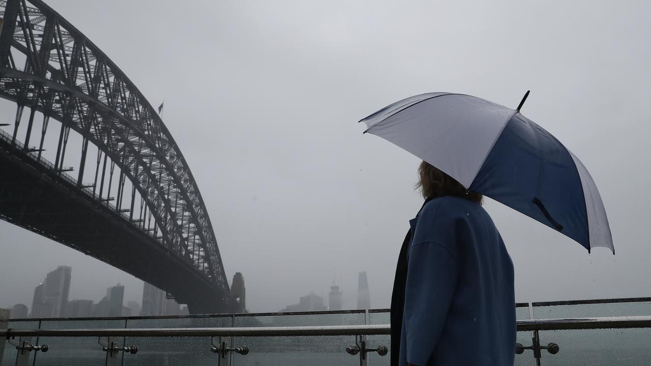 Heavy rainfall is expected over the weekend with a months worth of rain predicted along the east coast. Picture: David Swift