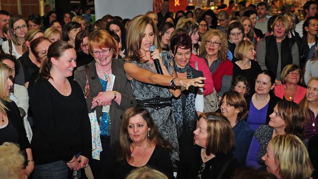 Trinny had plenty of women to make over during her appearance with Susannah at Southland.