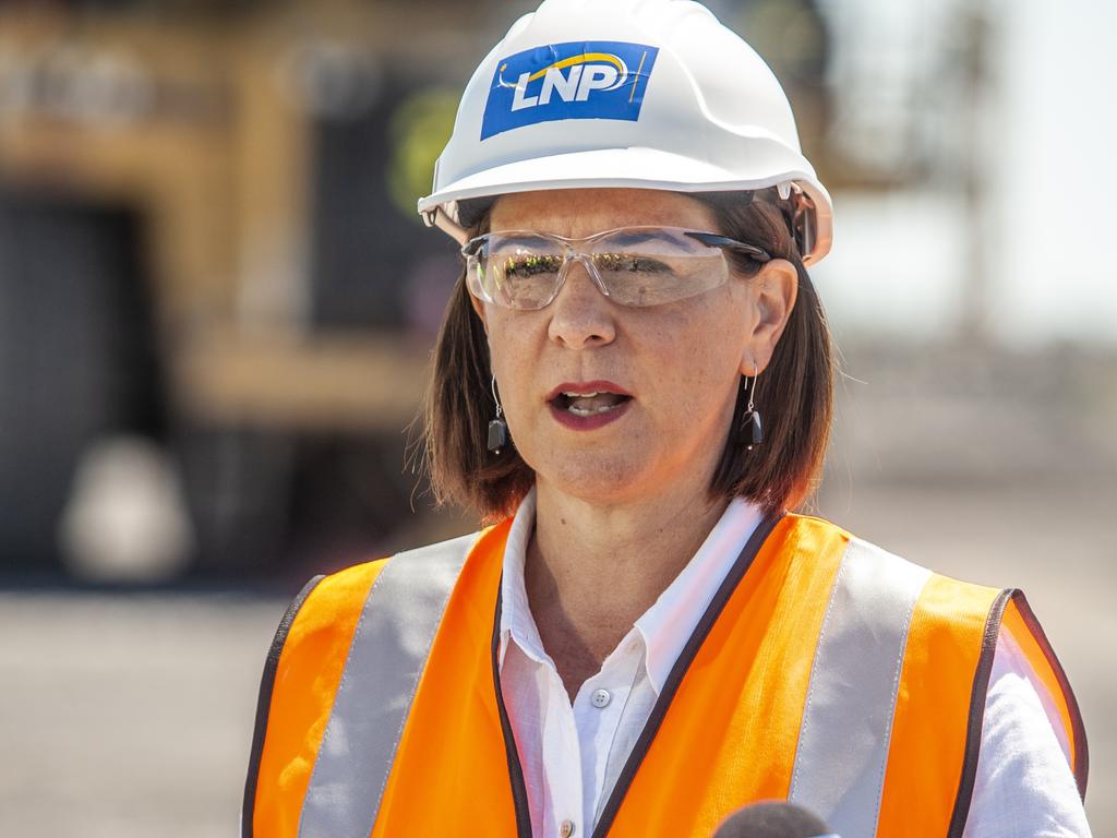 LNP leader Deb Frecklington is looking to become Premier on October 31. Picture: David Martinelli