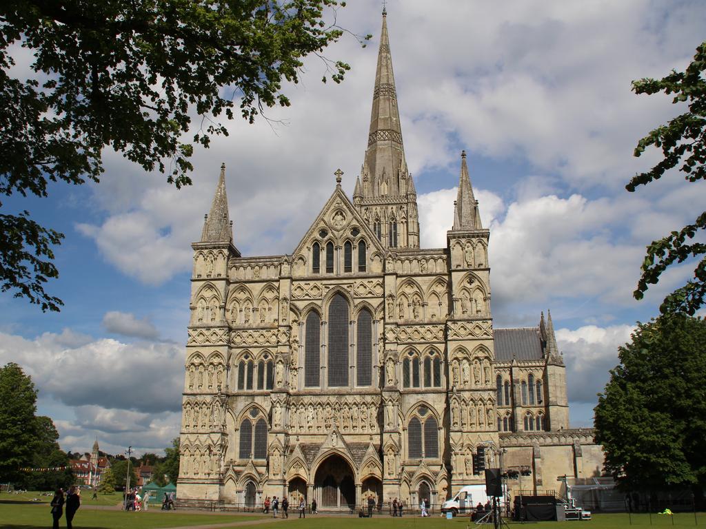 The suspect was arrested at Salisbury Cathedral after alarms were triggered by an attempt to smash the glass box in which the artefact was displayed. Pictures Charles Miranda