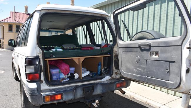 Police stopped this 4WD at Mitchell on Sunday. Picture: <a href="https://www.westernstarnews.com.au/news/raped-choked-beaten-backpackers-road-trip-horror/3151556/">Western Star News</a>