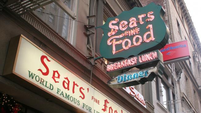 Sears' Fine Food San Francisco.