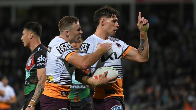 In the absence of their Origin stars, the Broncos young stars stood up. Picture: Getty Images.