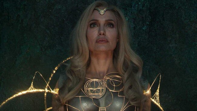 Angelina Jolie in Eternals.