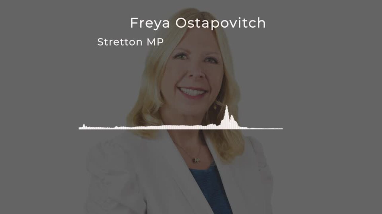 Stretton MP Freya Ostapovitch talks about abortion