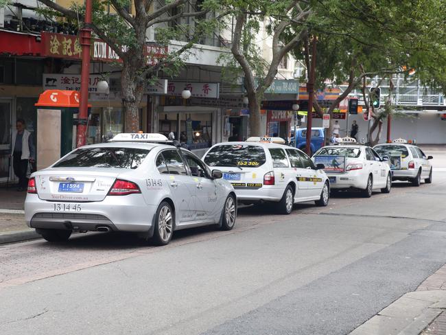 Taxis driver are being blamed of the public defecation. Picture: Craig Wilson