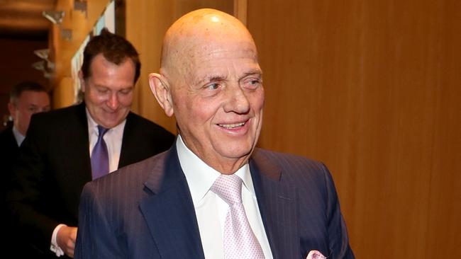 Solomon Lew has conducted a long-running campaign against Myer. Picture: David Geraghty