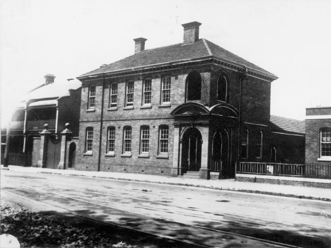 Manly Police Station in Belgrave St in 1925. Photo Northern Beaches Library