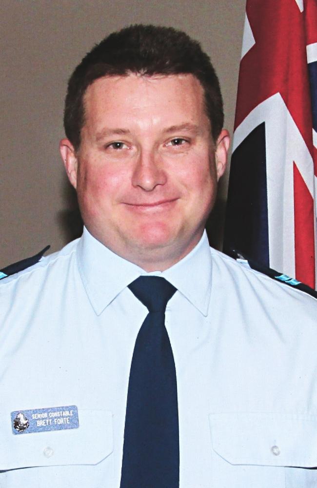 Senior Constable Brett Forte.