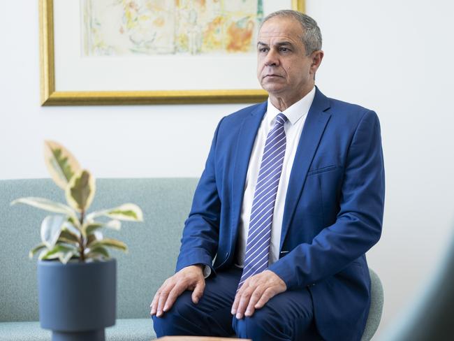 Israeli Ambassador Amir Maimon at the Embassy of Israel in Canberra last December. Picture: Martin Ollman