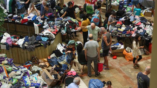 Kibbutz residents of Israel's south have been evacuated to safety after Palestinian militants on October 7 launched a multi-pronged offensive, killing hundreds of people, many in areas near the border with the blockaded Gaza Strip. Picture: Gil Cohen-Magen/AFP