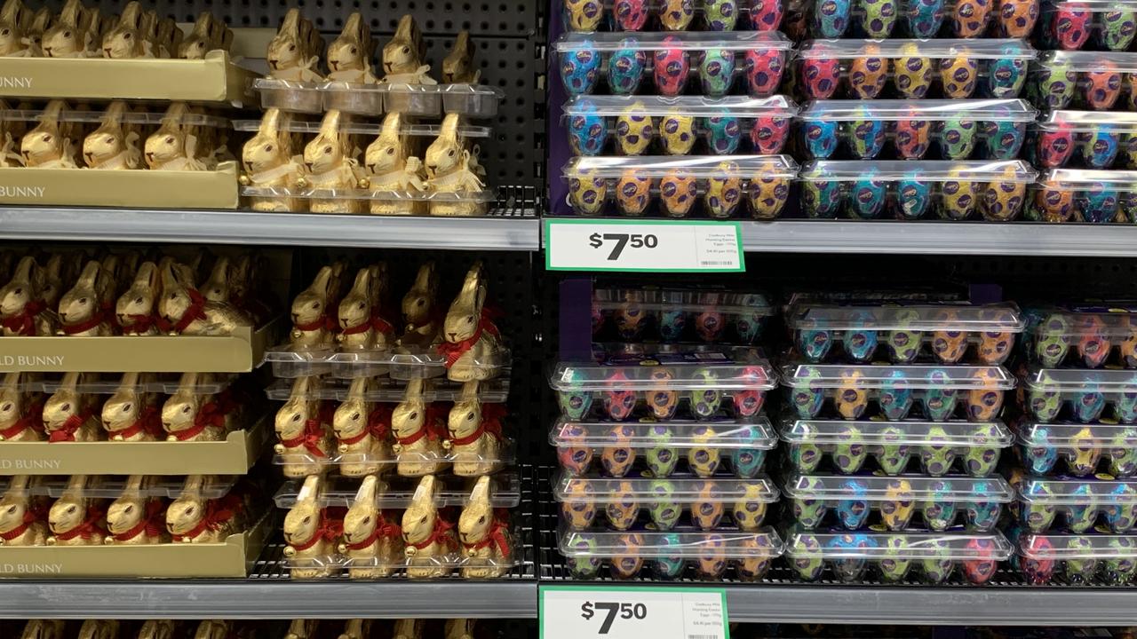 If all else fails, we can live off Lindt bunnies, Cadbury eggs …