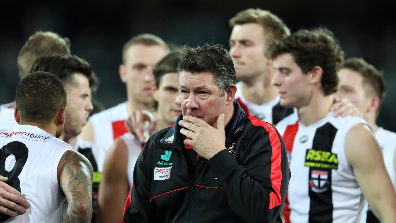 St Kilda was tipped to rise up the AFL ladder. Photo: Sarah Reed/AFL Photos via Getty Images.