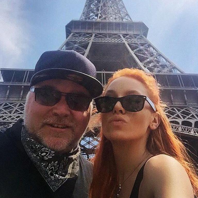 Kyle Sandilands and Imogen Anthony. Picture via Instagram