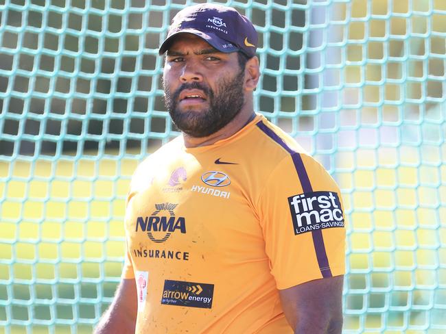 Sam Thaiday wants to be Broncos captain again. Picture: Tim Marsden