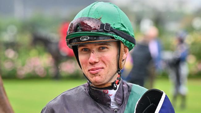 Tom Prebble says the race unfolded perfectly for him. Picture: Reg Ryan/Racing Photos via Getty Images