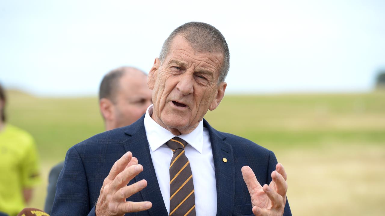 Hawthorn president Jeff Kennett believes the seeds of another premiership are being sown at Hawthorn. Picture: NCA NewsWire/Andrew Henshaw