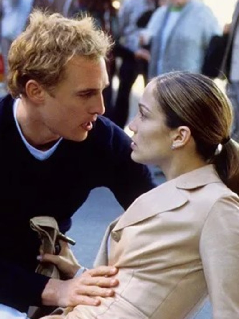 … and Jennifer Lopez in <i>The Wedding Planner</i>.