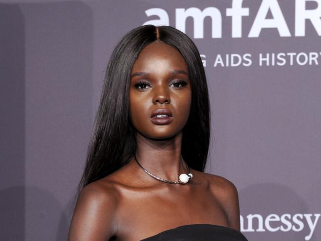 Duckie Thot attends the amfAR New York Gala 2017. Picture: Getty