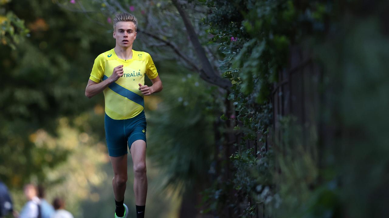 Olympic middle distance runner Stewart McSweyn. Picture: Michael Klein