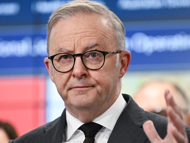Everything is going wrong with the Albanese government. Picture: Martin Ollman