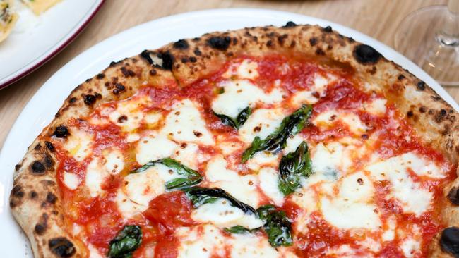 Nobody passes up pizza, especially the margherita at Miss Kneady Eatery. Picture: The Edible Image.