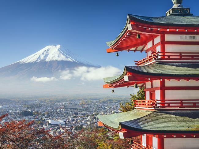 Travellers might be able to get discounted plane tickets to Japan under a tourism plan being considered by the government. Picture: iStock