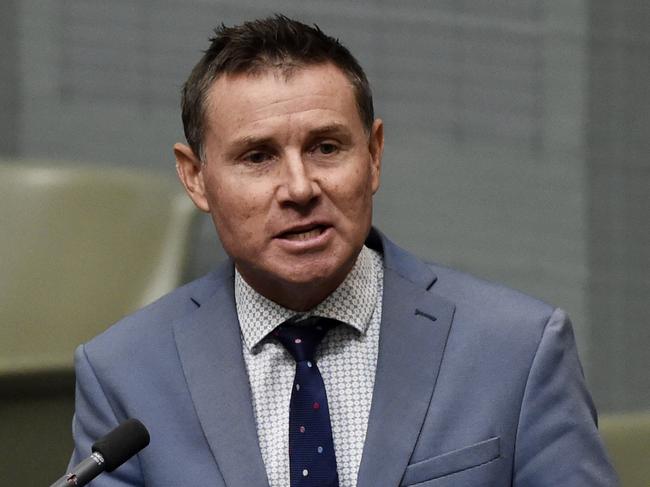 Andrew Laming makes statements about aged care during MPI's in the House of Representatives during Covid-19, Australian Parliament House, 24 March, 2021. 20210106 46th Parliament. Parliament House Canberra. Image Tracey Nearmy/AUSPIC