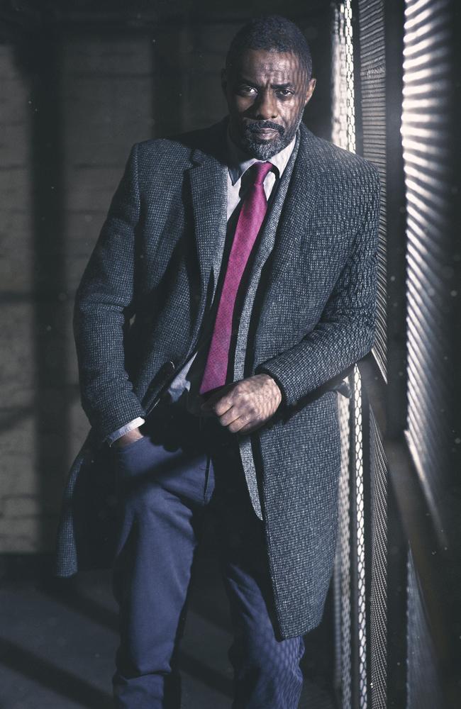Elba as DCI John Luther in the BBC series Luther. A new season is due next year. Picture: BBC